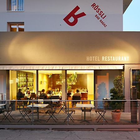 Hotel Restaurant Roessli Bad Ragaz Zewnętrze zdjęcie